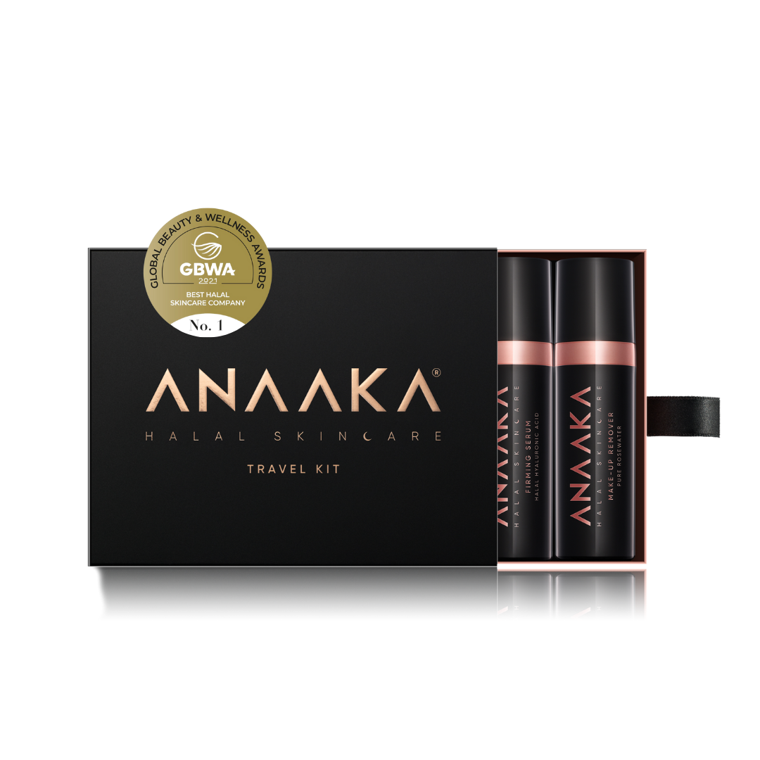 ANAAKA halal-certified skincare Travel Kit