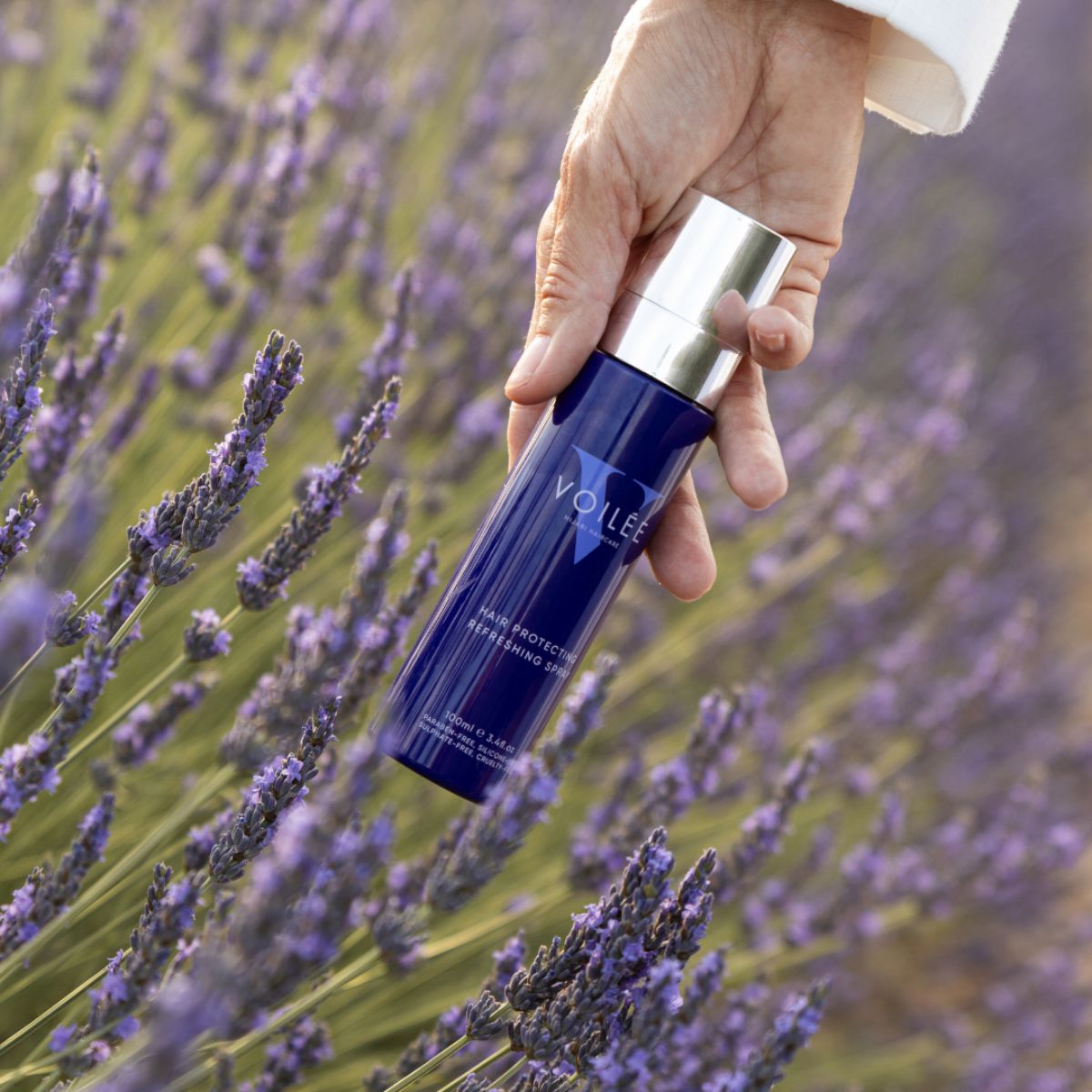 Pflegespray mit dezentem Duft